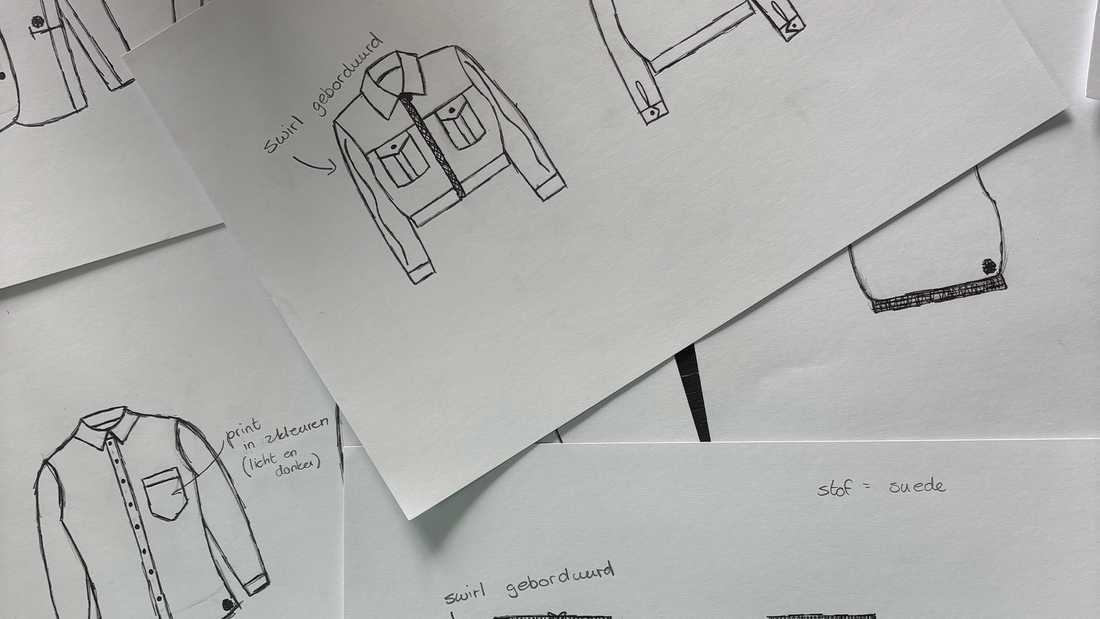 Schetsen voor onze Fall/Winter 2026-collectie