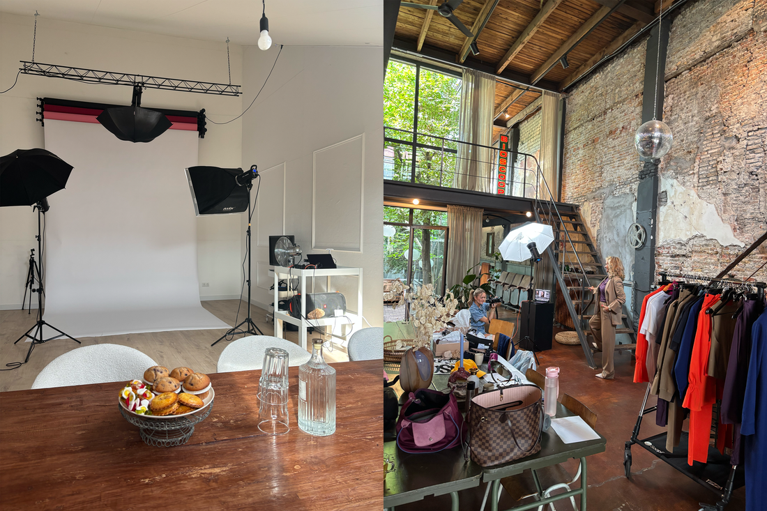 Twee shoots in één week voor de FW25 collectie