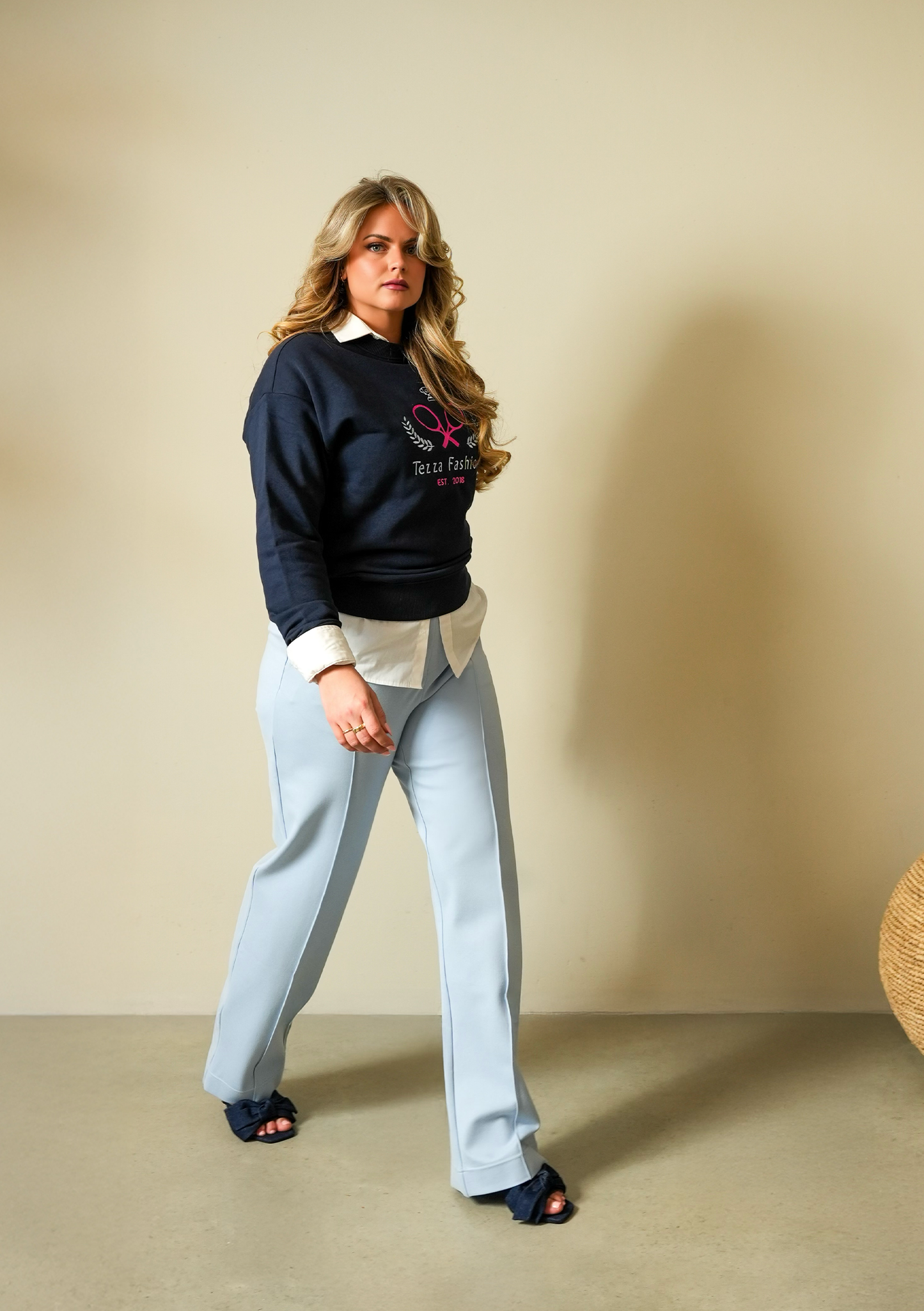 SS26 Sweater – Navy Tennis