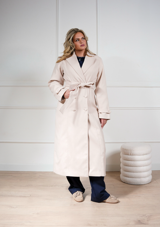 Trench Mantel – Beige