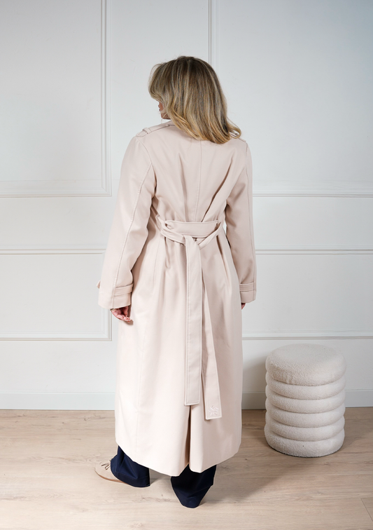 SS26 Trench Mantel – Beige