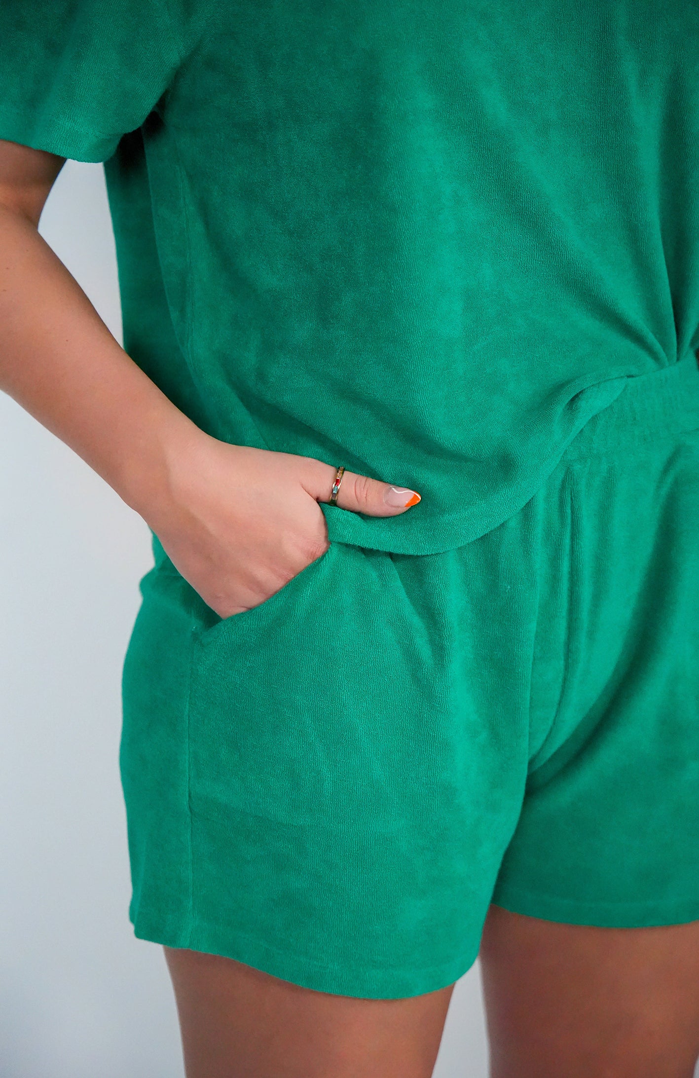 Towel Short Green