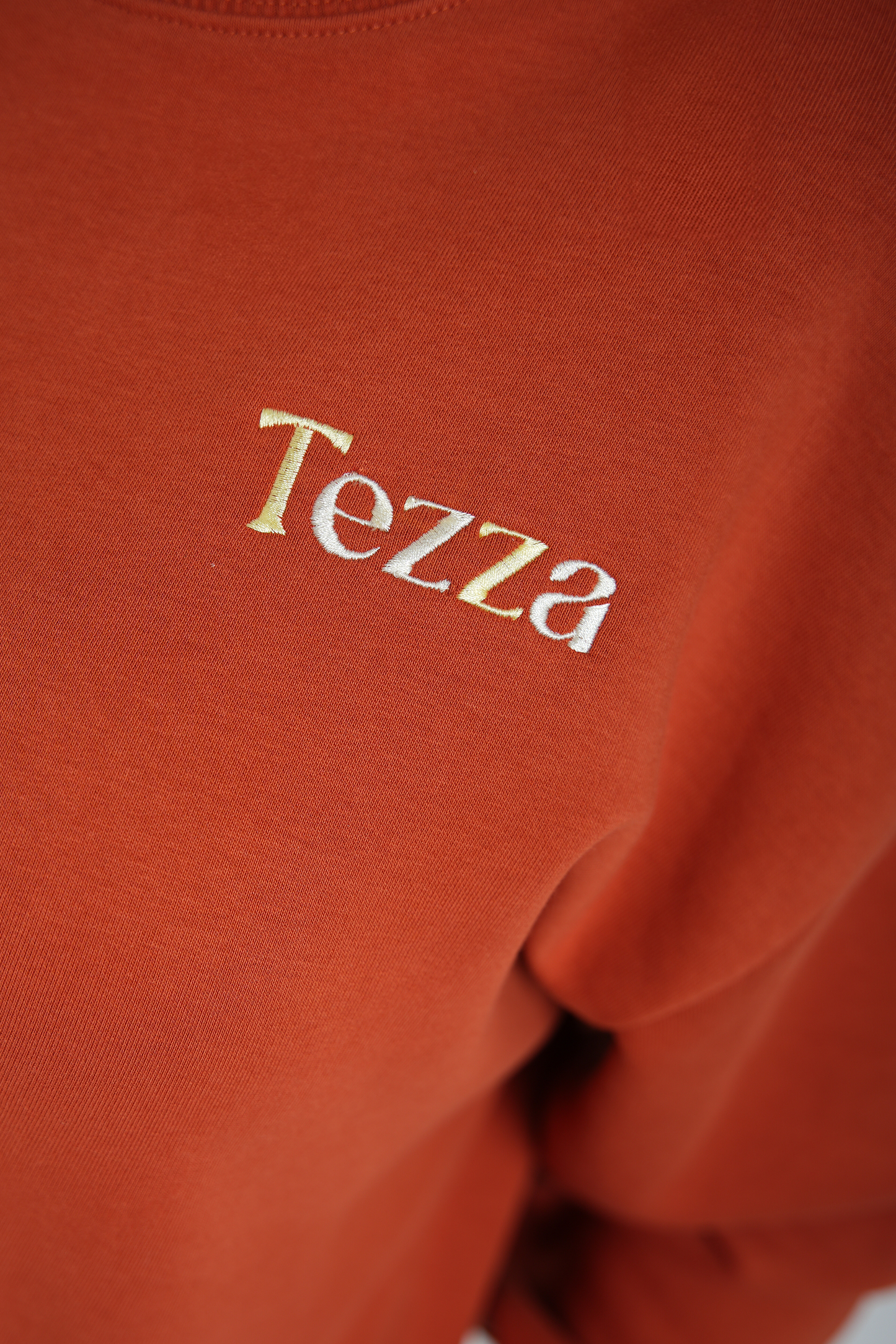 Boyfriend Sweater Roestoranje