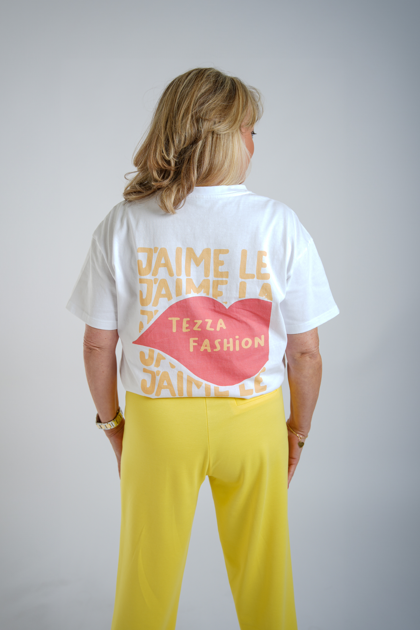 Oversized T-shirt Wit