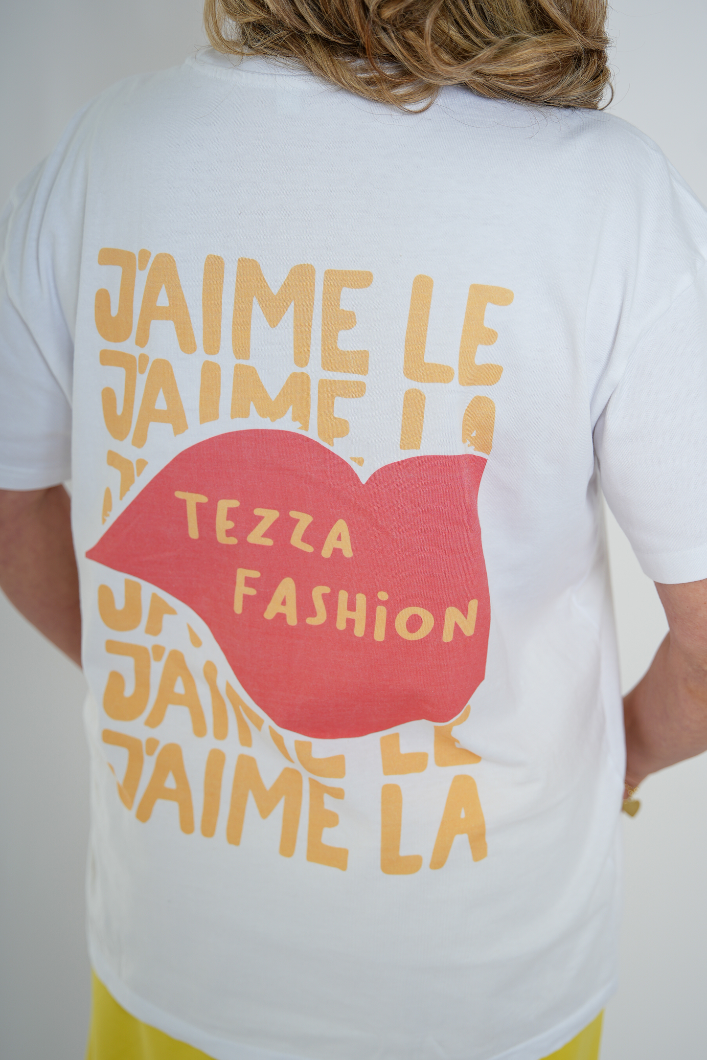 Oversized T-shirt Wit