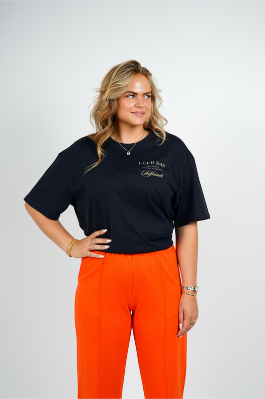 T-shirt Oversized Pasvorm – Navy | FW25