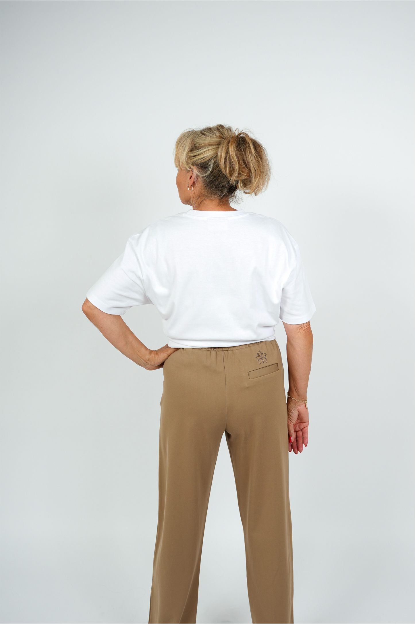 T-shirt Oversized Pasvorm – Wit | FW25