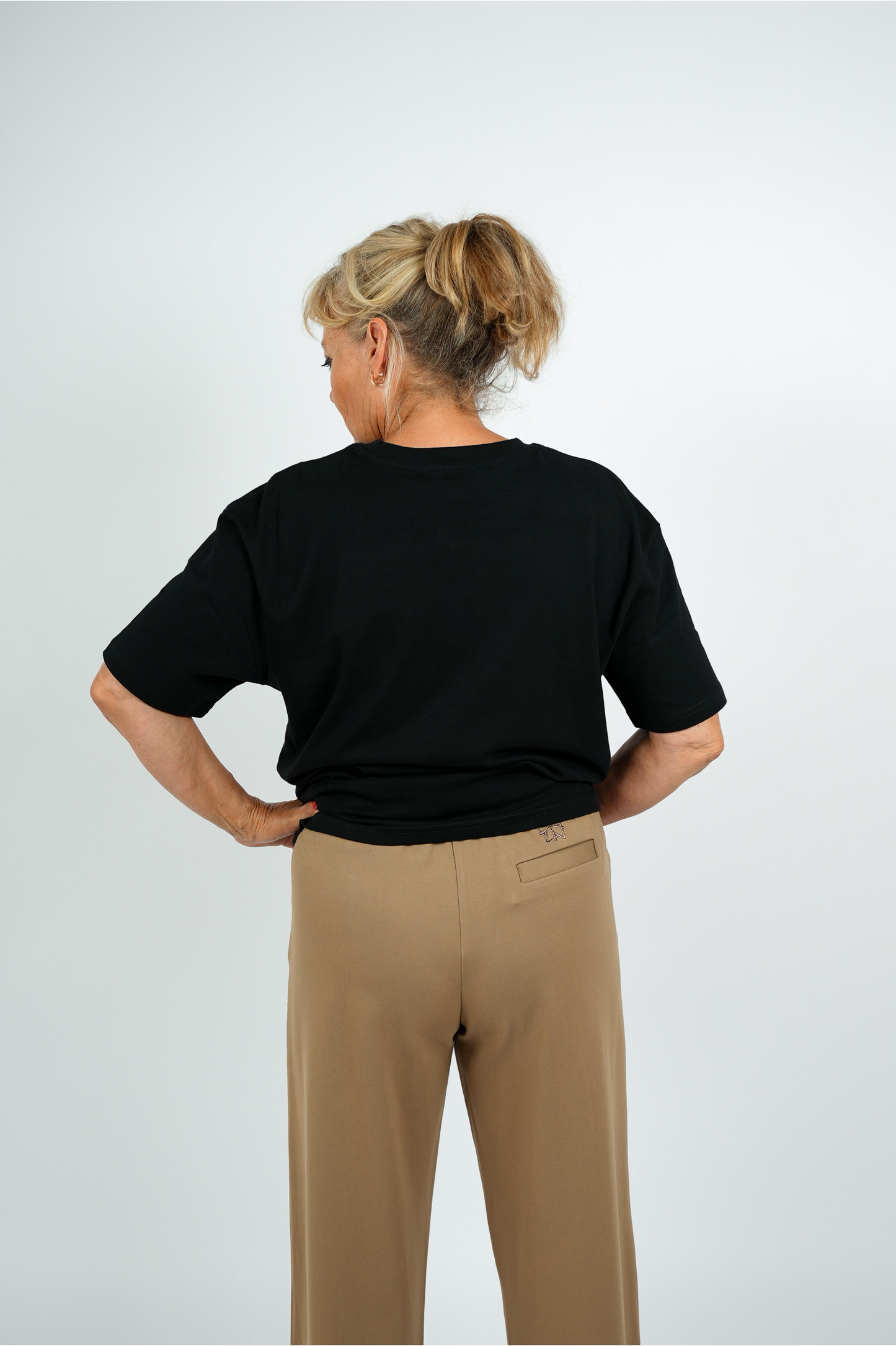 T-shirt oversize – Noir | AH25