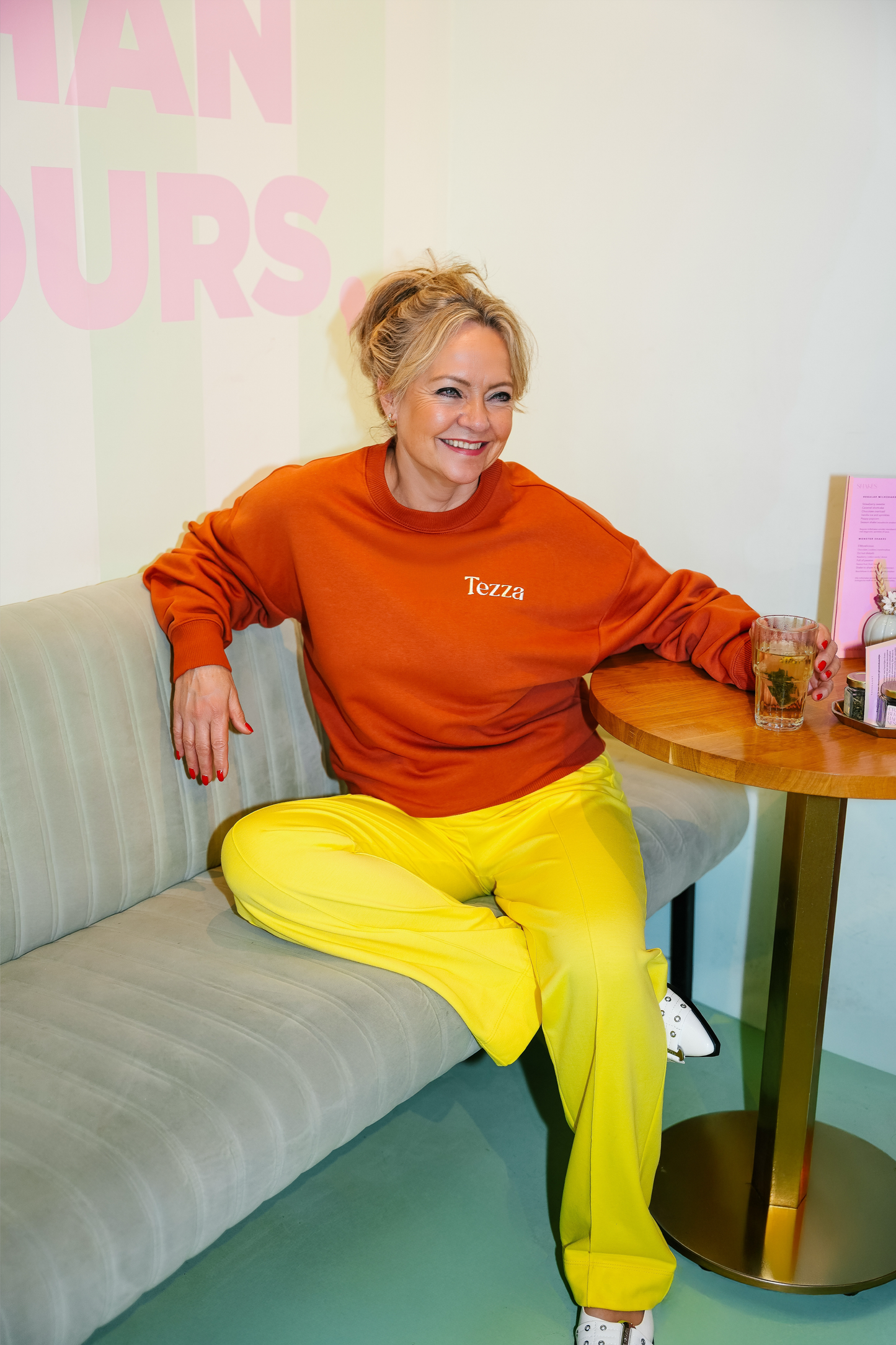 Boyfriend Sweater Roestoranje