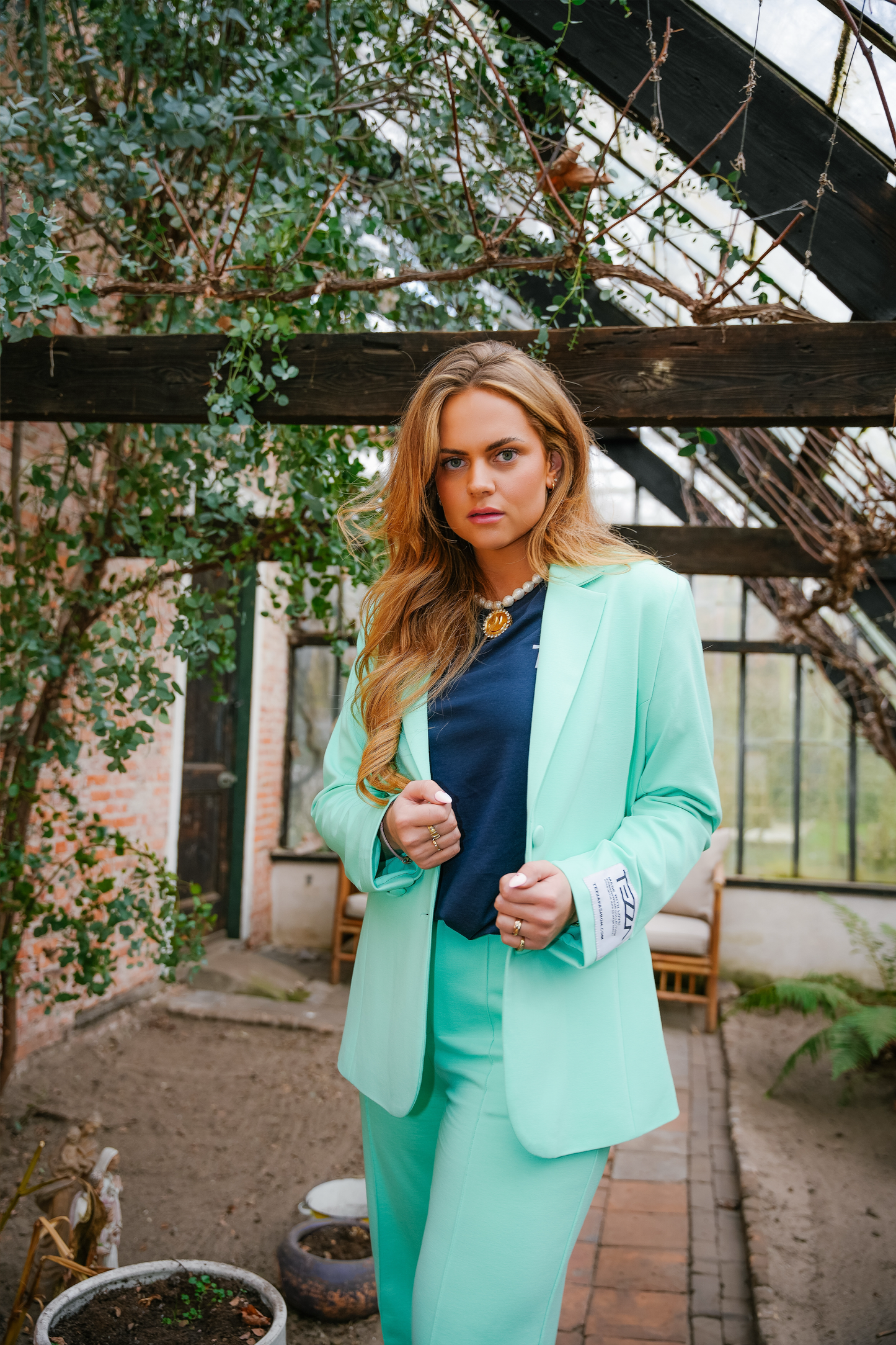 Wijde Pantalon Acqua