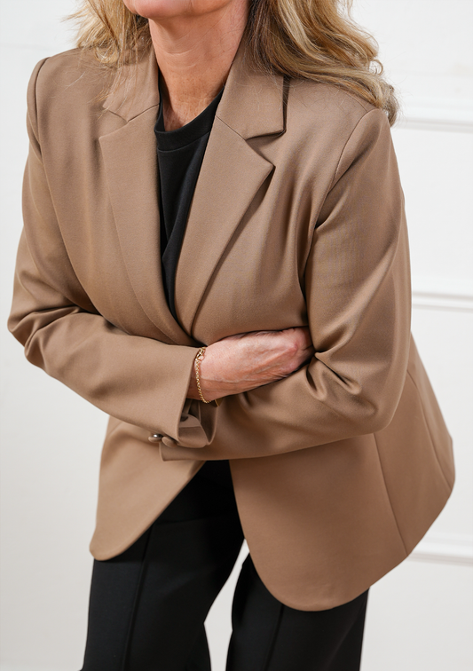 The Essential Blazer – Camel
