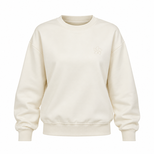 The Essential Sweater – Crème