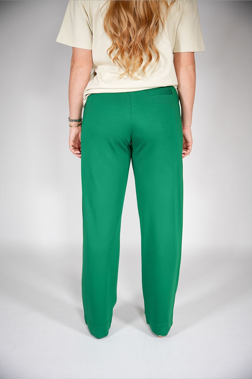 Pants wide green