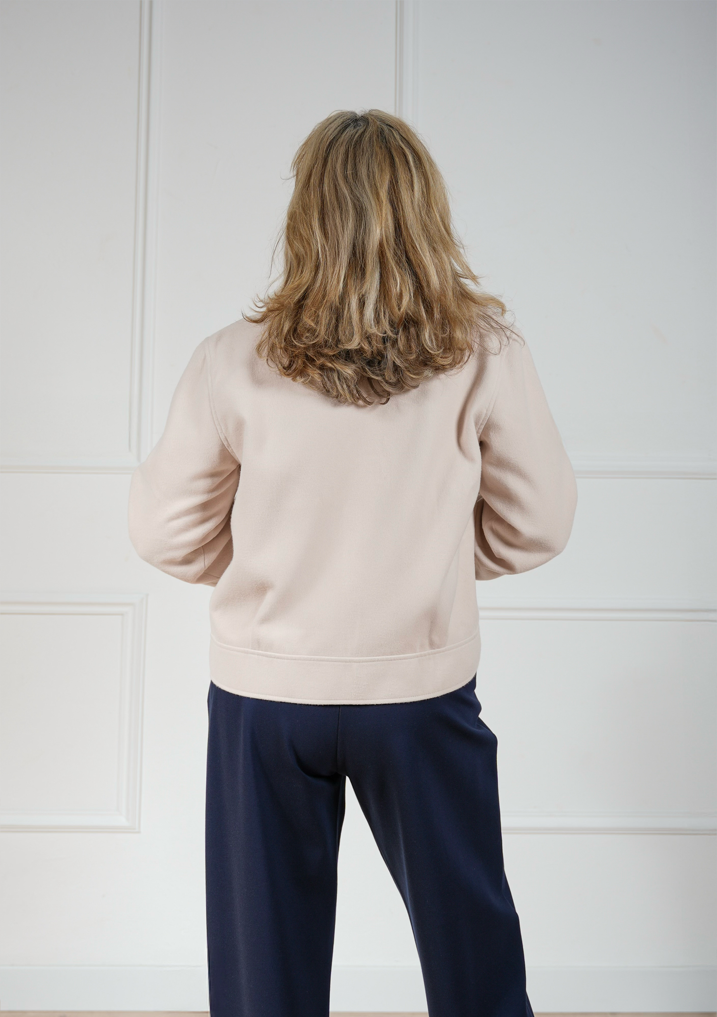 SS26 Cropped Jacket – Beige