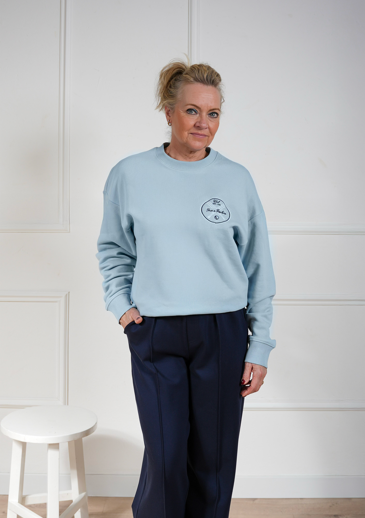 SS26 Sweater – Babyblue Cricket