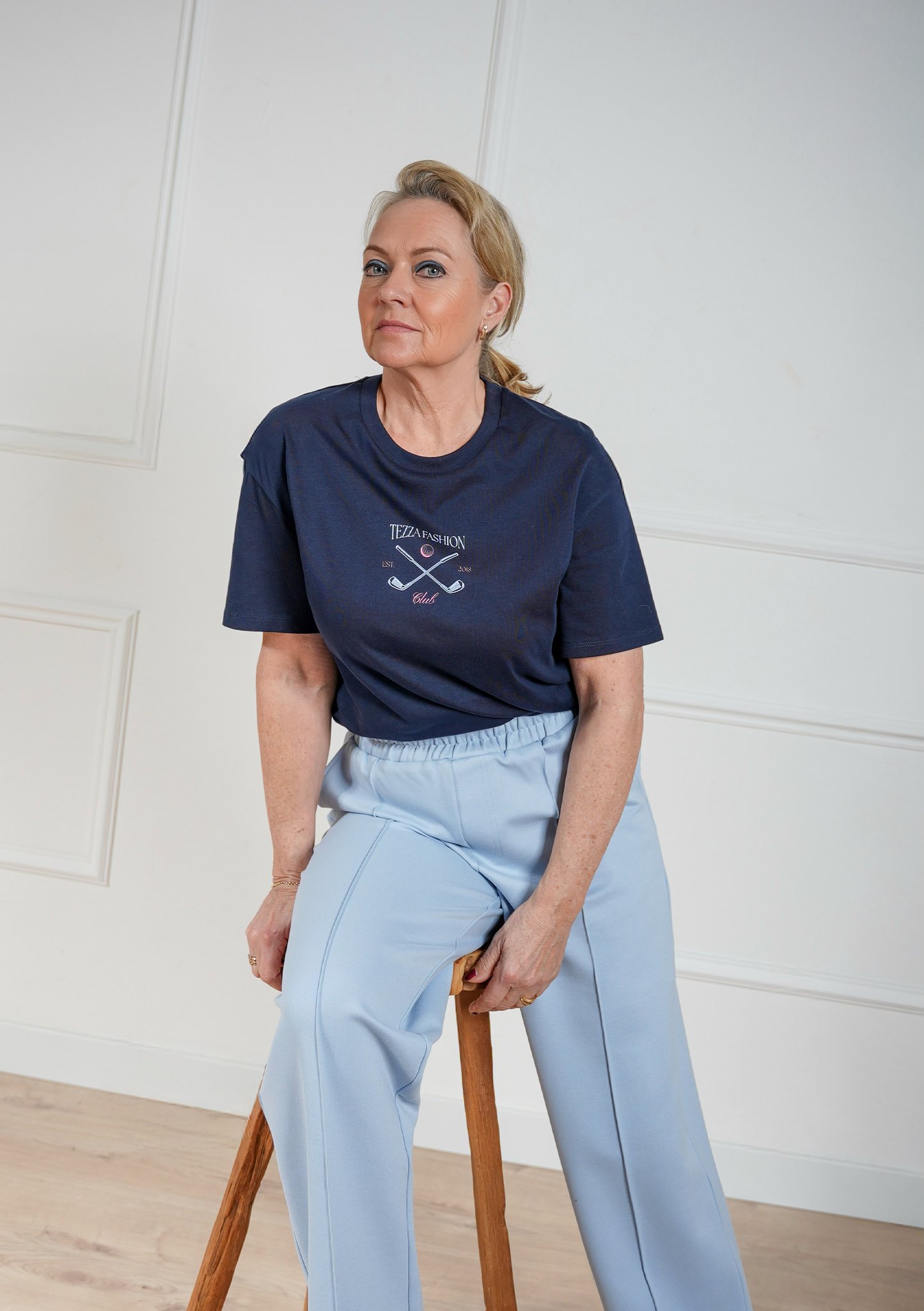 SS26 T-Shirt – Navy Golf