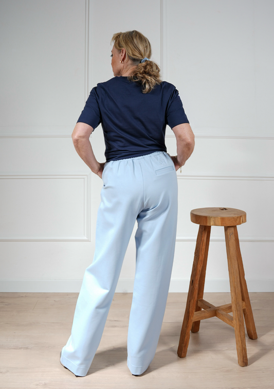 SS26 Tailored Broek – Babyblauw