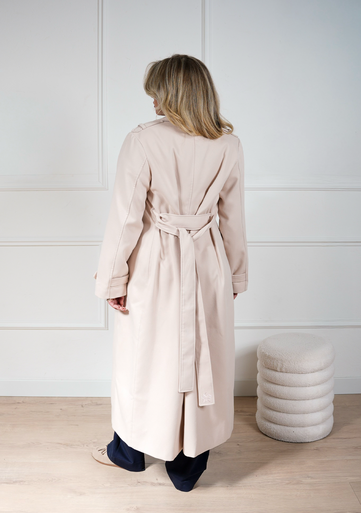 SS26 Trench Mantel – Beige