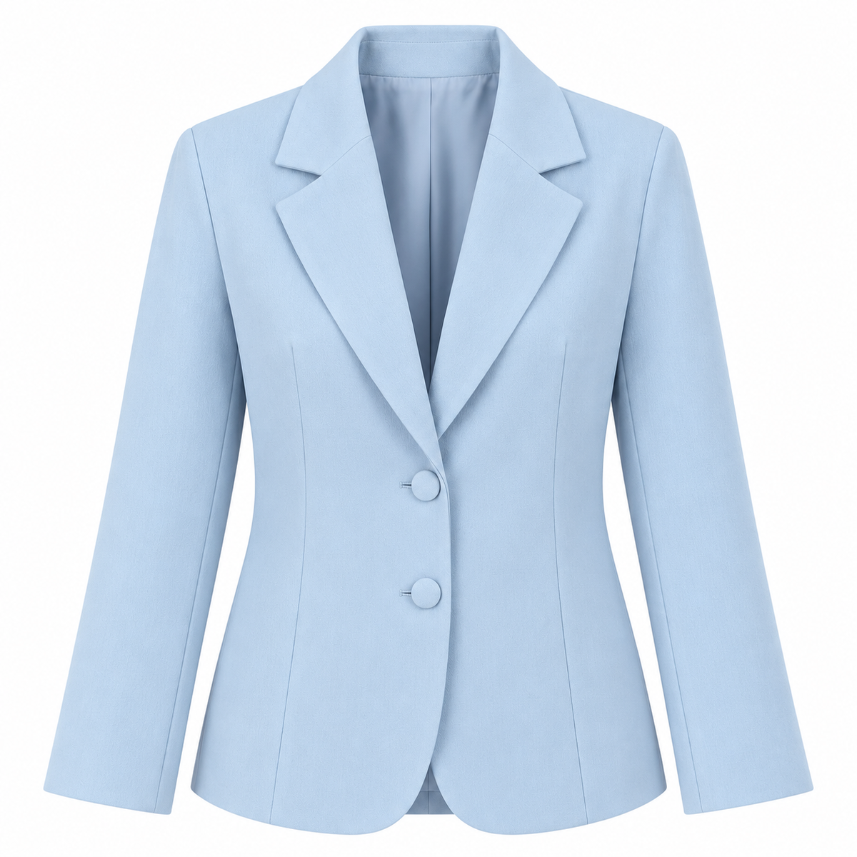 Oversized Blazer – Babyblauw