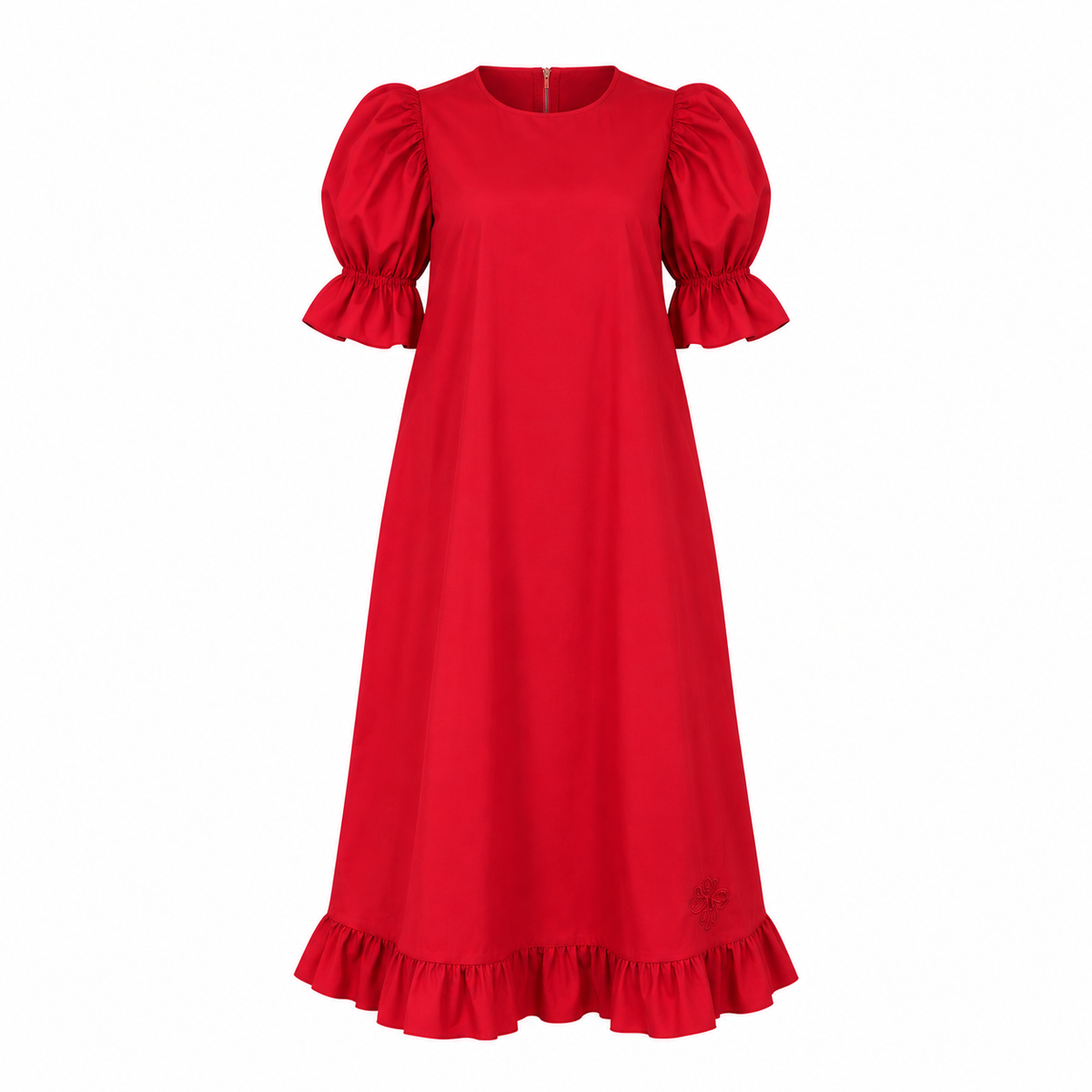 Long Dress – Dark Red