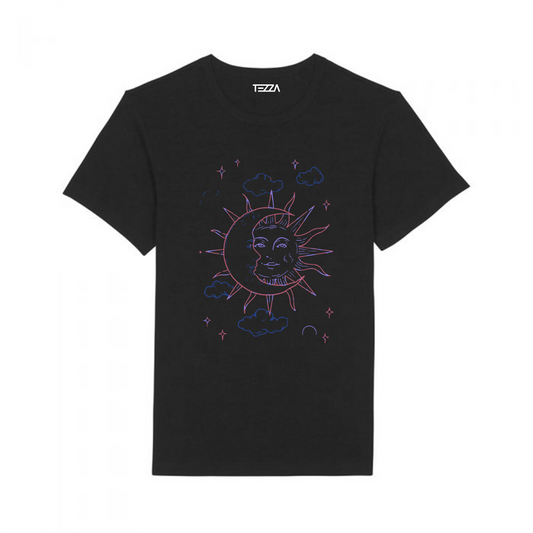 Sun T-shirt Black